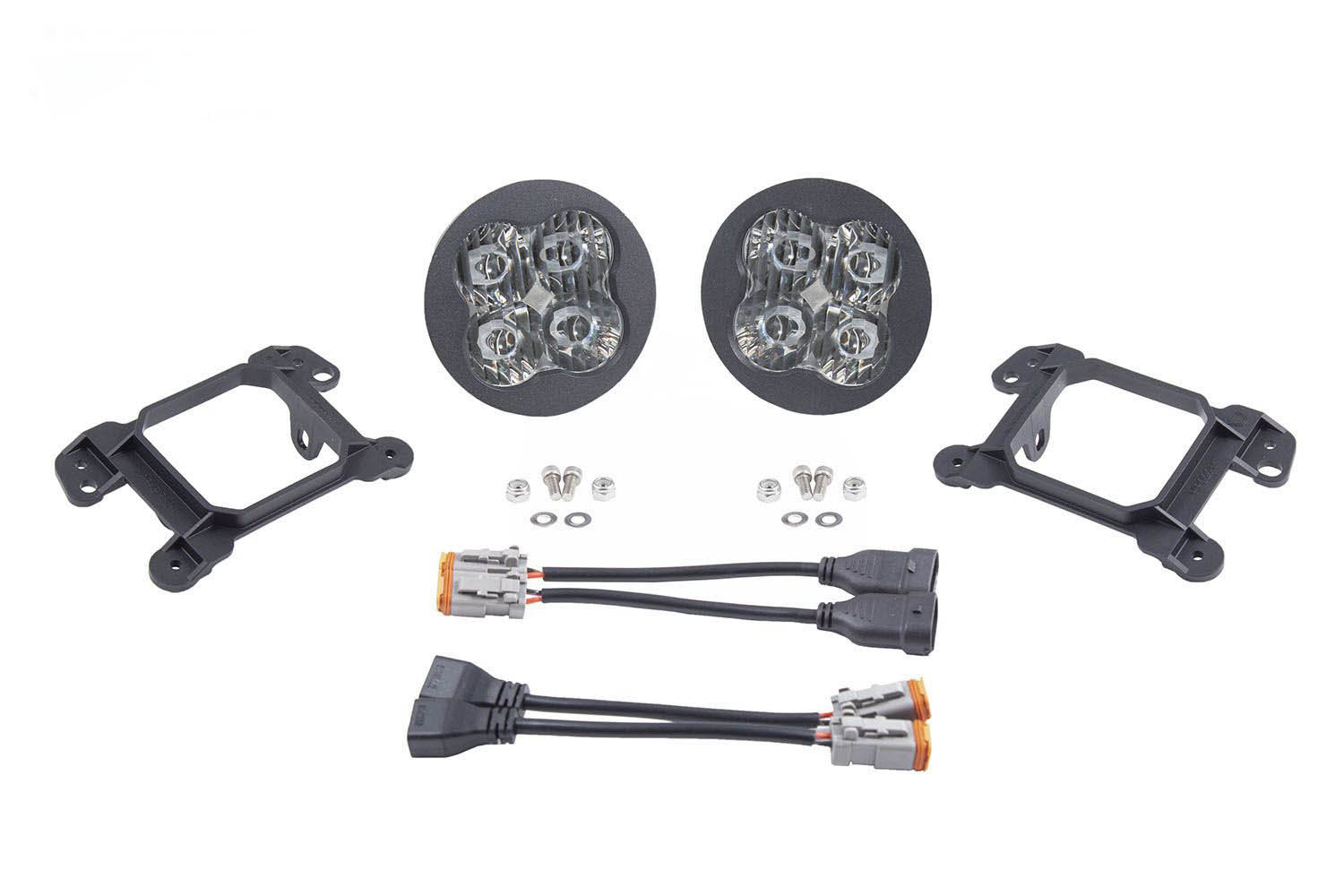 Diode Dynamics SS3 LED Fog Light Kit for 0722 Jeep Wrangler JK, JL